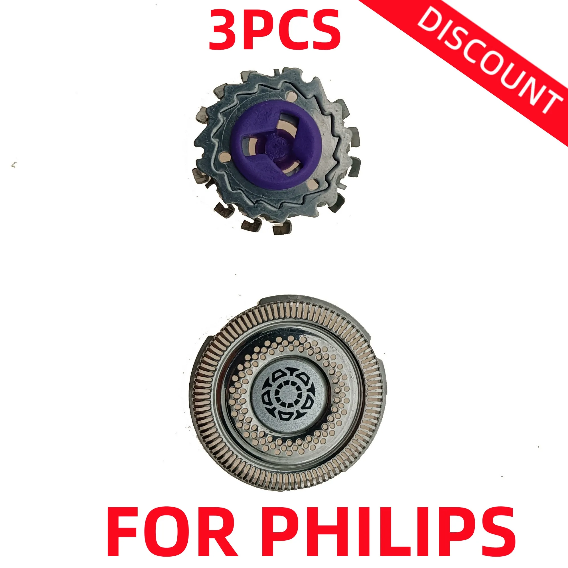 Cuchillas de repuesto para afeitadora Philips, repuesto de cabezal de afeitadora SH98, 3 piezas, SP9880, SP9860, SP9861, SP9863, SP9820