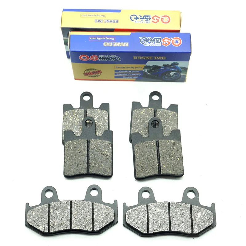 

Motorcycle Front Rear Brake Pads for SUZUKI AN250 Burgman Type II AN250U Skywave I 1998-2000 AN250Z AN400 400 AN400Z 1999-2006