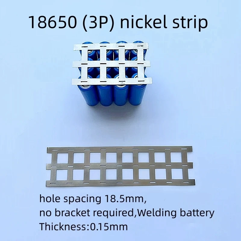 1Meter  2P 3P 4P 6P  Nickel Sheet Nickel Plated Steel Strip Connection Piece For 18650 Battery Spot Welding