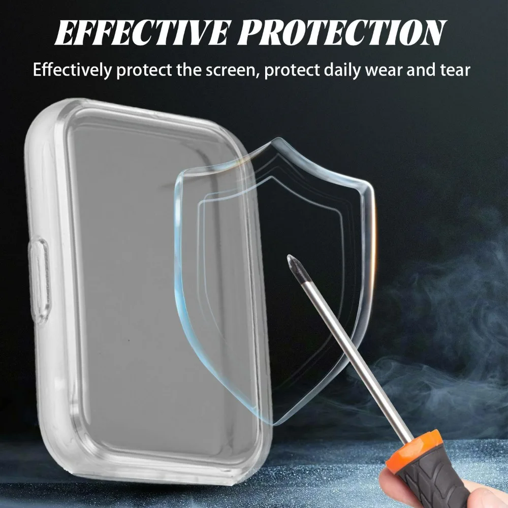 1/2/3Pcs Transparent Case for HUAWEI Band 11 All-Around Hard TPU Bumper Protector Frame TPU Shell Cover for Huawei Smart Band11