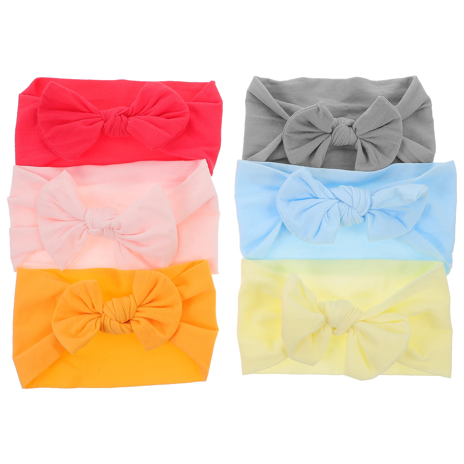 

6pcs Toddler Headb Baby Girl Headb s Headb s Elastic Hair Ties Toddler Girl Bows Nylon Newborn Infant Accessories