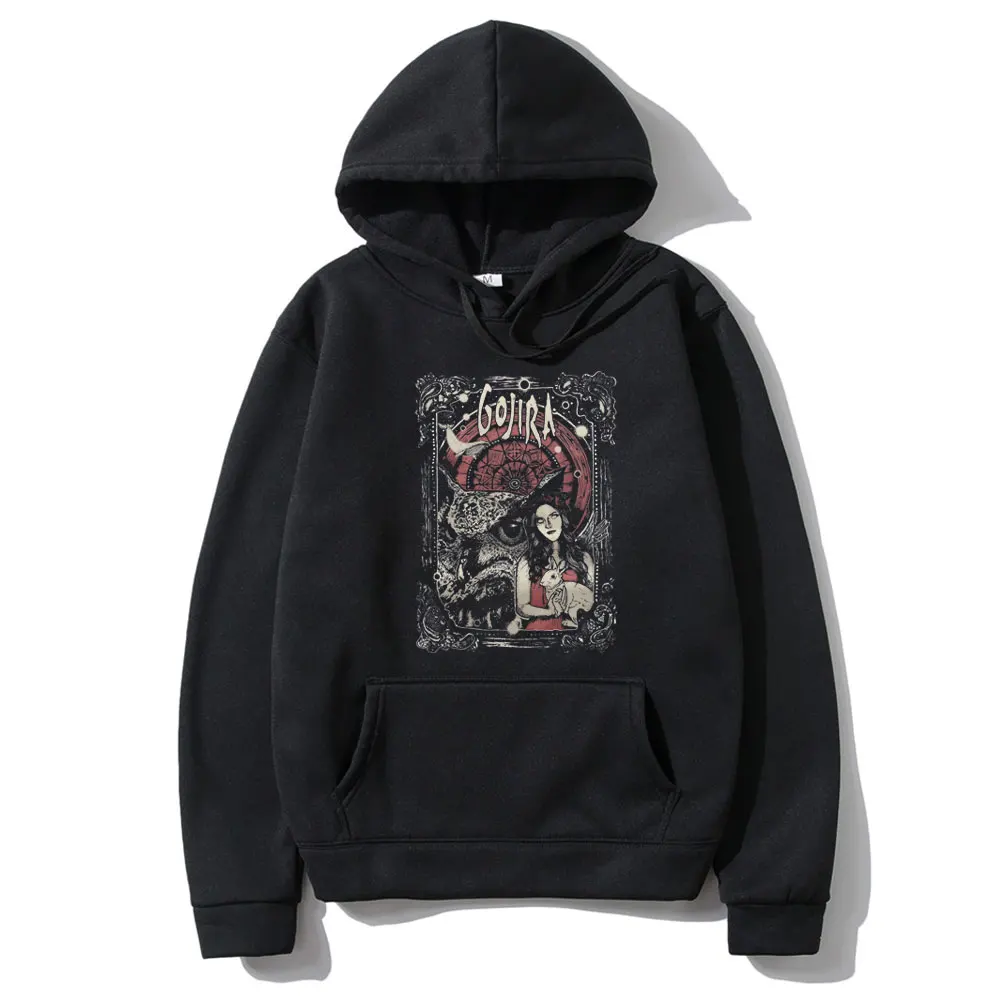 

French Metal Band Gojira Magma Album From Mars To Sirius Hoodie Male Fashion Casual Pullover Men Rock Vintage Oversized Hoodies