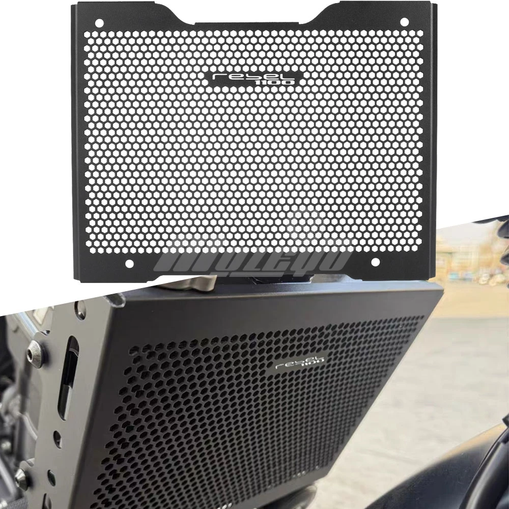 For Honda Rebel1100 REBEL 1100 DCT CMX1100 Rebel / DCT 2021 2022 2023 2024 2025 2026 Motorcycle Radiator Grille Guard Cover