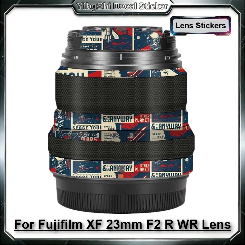 

Защитная наклейка для объектива Fuji XF23F2, защитное покрытие для корпуса объектива Fujifilm XF 23mm F2 R WR, защита от царапин