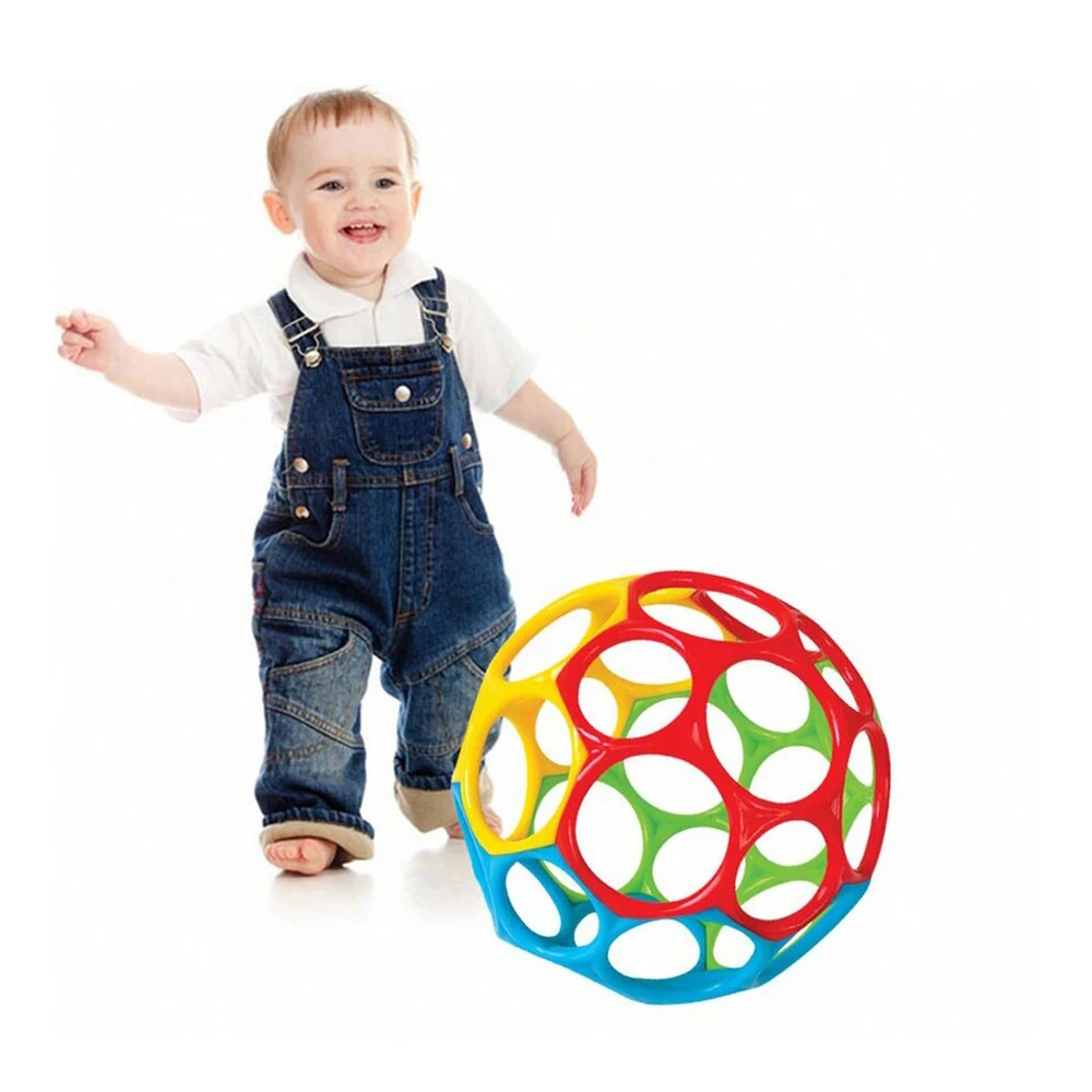 1PC Soft Baby Sensory Rattle Toys Shaker Spin Rattle Early Educational Learning Pliable Grasping Kids Grasp Ball,Gift for Baby