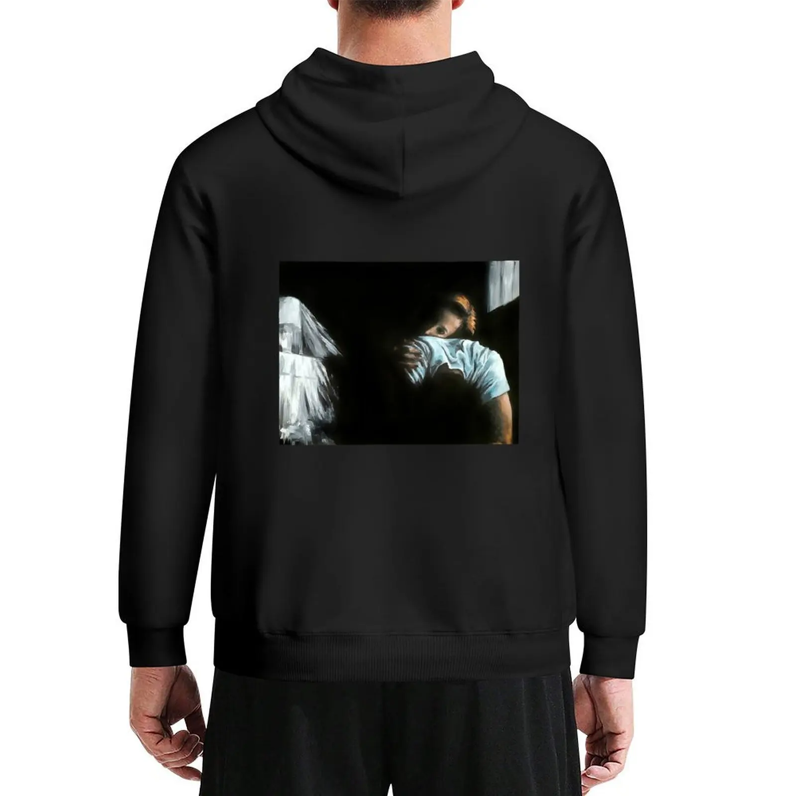 

Mulder and Scully Demons Original Painting The X Files Hoodie fashion men autumn jacket men new in hoodies and blouses