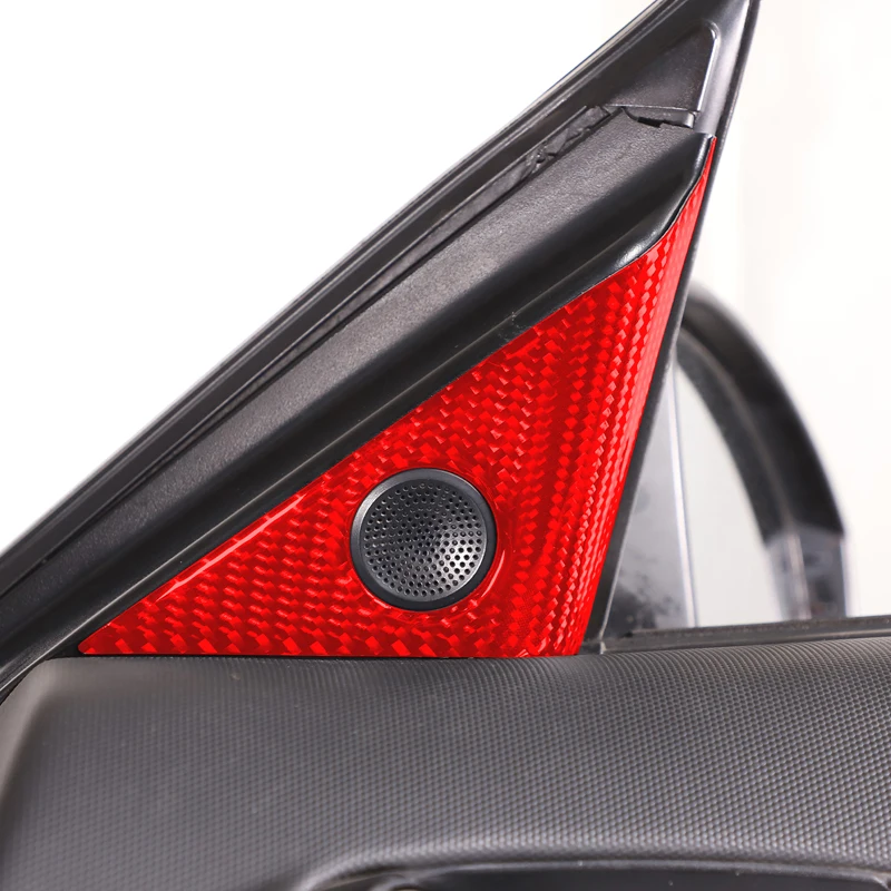 For Nissan 350Z 2003-2006 soft carbon fiber car A-pillar horn frame cover sticker car interior decoration accessories