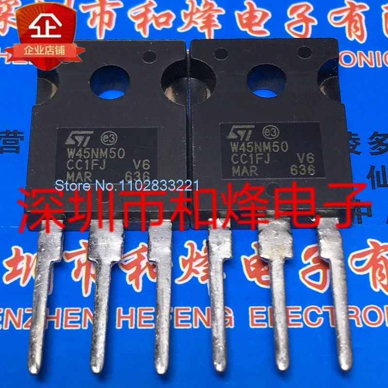 

STW45NM50 W45NM50 TO-247 500V 45A