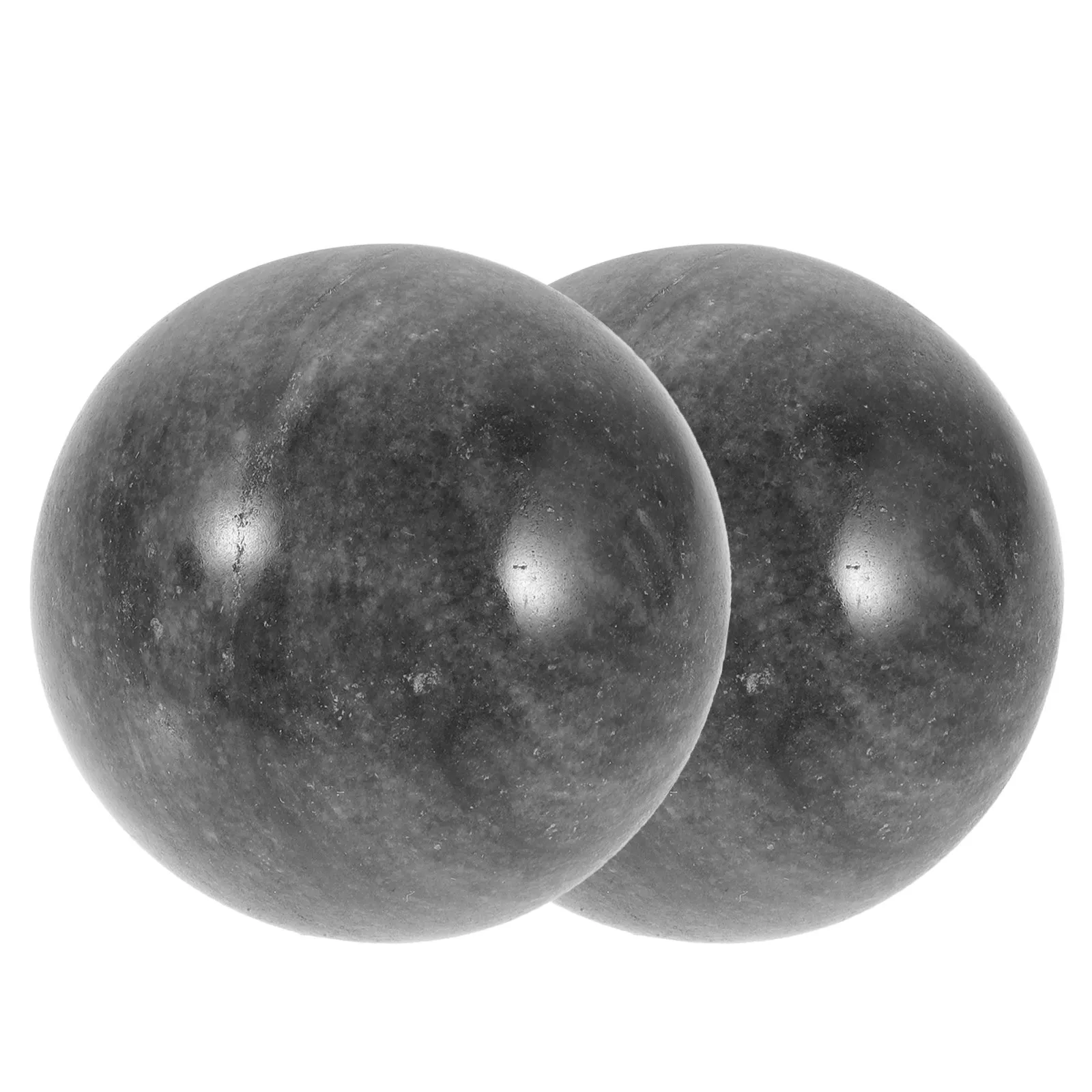 

1Set Jade Fitness Massage Balls Hand Exercise Rolling Handballs Meditation Stress Relief Hand Massagers for Elders Health
