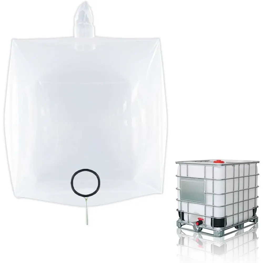 

Чехол для IBC-контейнера, защитный мешок-вкладыш для резервуара для воды IBC или 275 галлонов, прозрачные защитные мешки-вкладыши толщиной 20c, защитные аксессуары или 1000 л