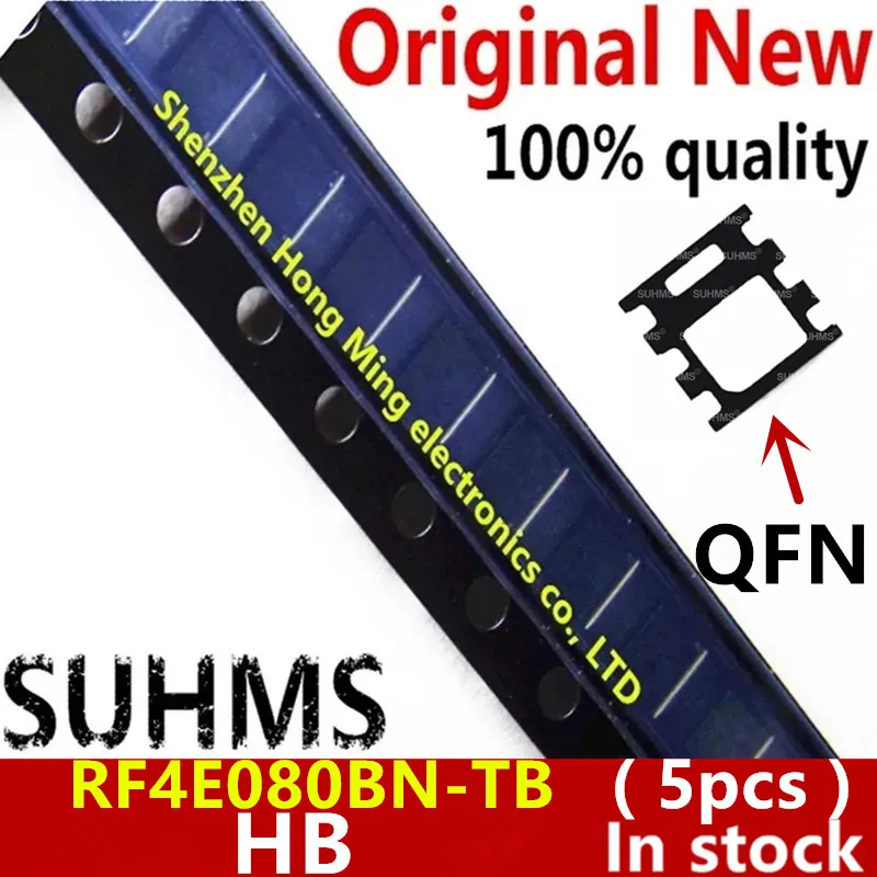 (5piece)100% New RF4E080BN-TB RF4E080BNTB RF4E080BN HB H8 QFN-6