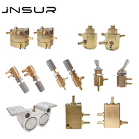 JNSUR Dental Unit Metal Spare Parts Water Valve Hexagon/ Square Pressure F /T Type Water Control Regulating Total Air Switch