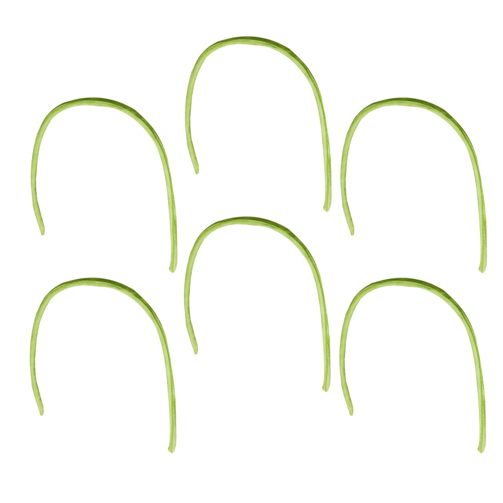 

6 Pcs Artificial Long Beans Simulated Kidney Models Lifelike Vegetable Decorations Showcase Props Photo Adornments False