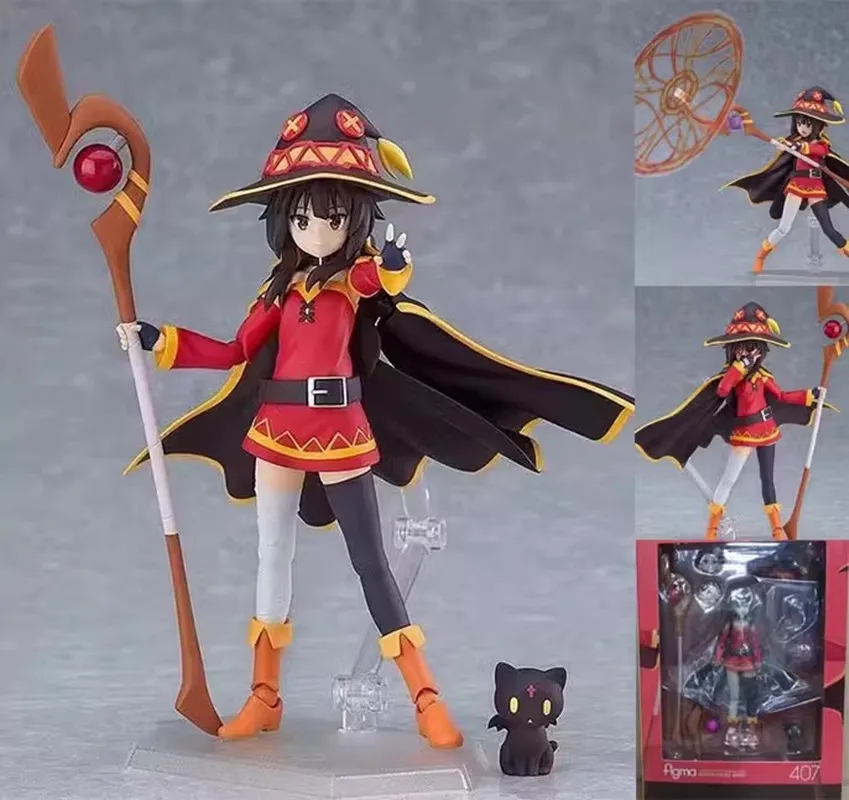 Konosuba! Legend of Crimson Megumin figma 407# PVC Figure Collectible Model Toy