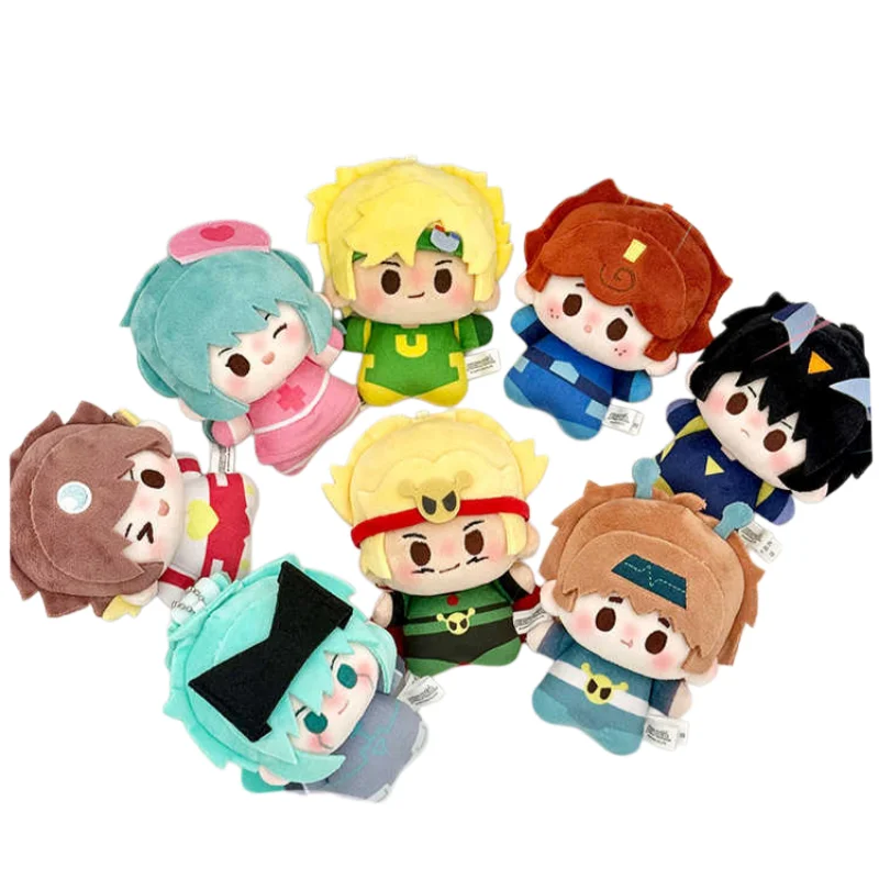 New Genuine Happy Heroes Stuffed Plush Doll Happy Heroes 10cm Cotton Doll Ornament Interstellar Partner Nunu Series Plush Figure