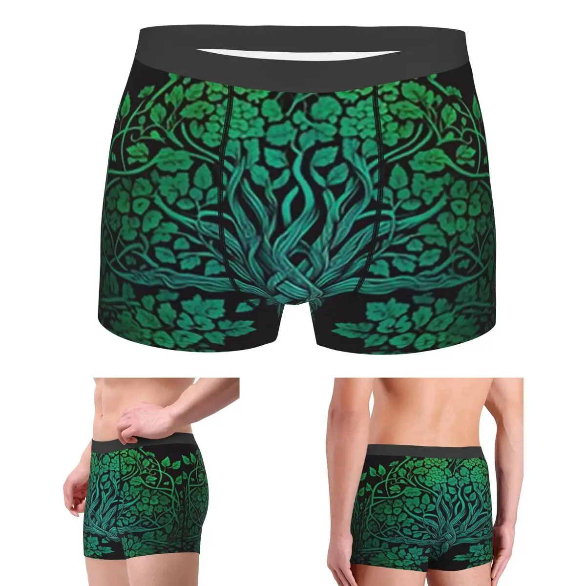 

Boxer Underpants Shorts Yggdrasil Tree Of Life Celtic 1 Panties Male Comfortable Underwear for Homme Man Boyfriend Gift