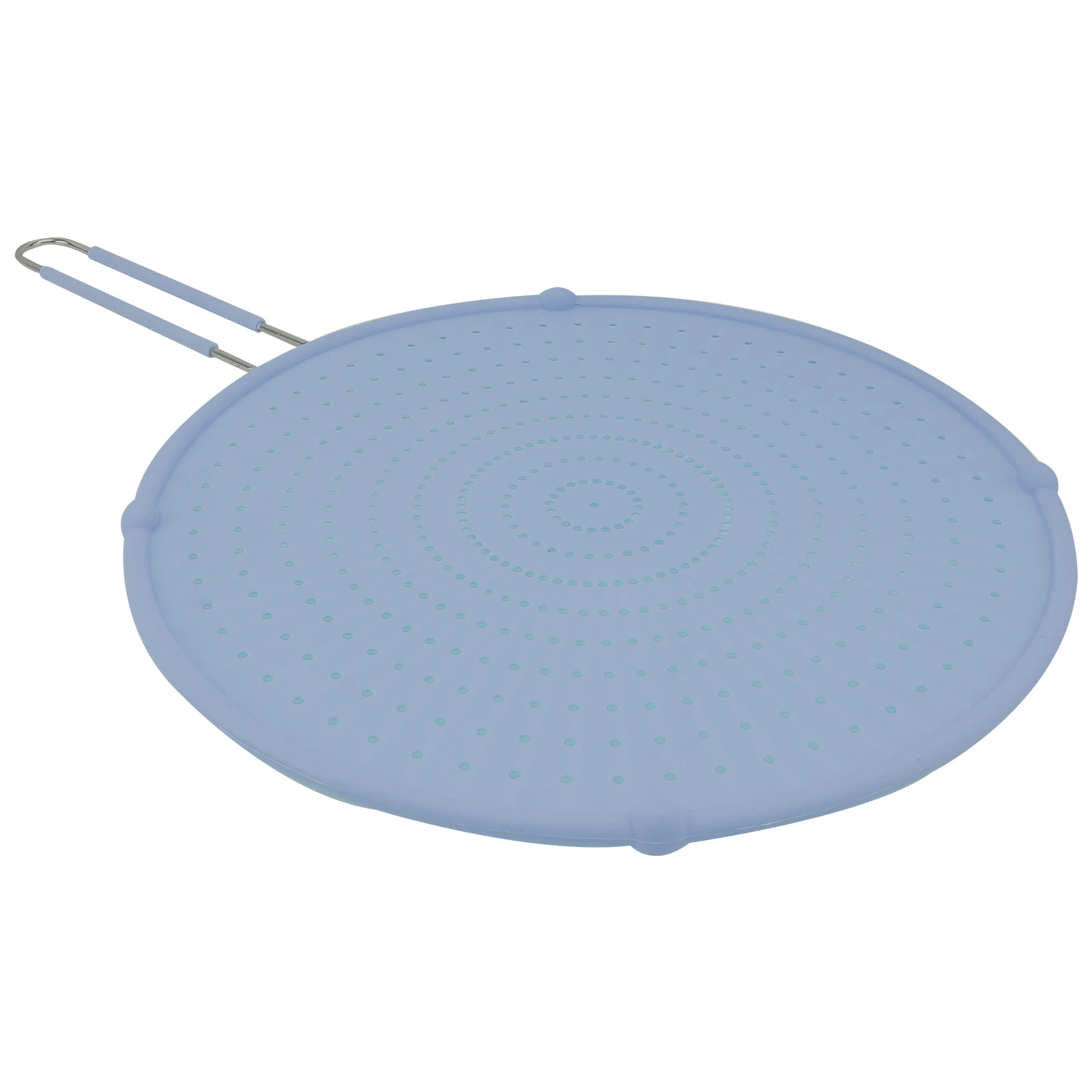 

Anti Splash Oil Net Frying Pan Silicone Splatter Screen Guard Fine Mesh Shield Stainless Steel Safe Hygienic Easy Clean
