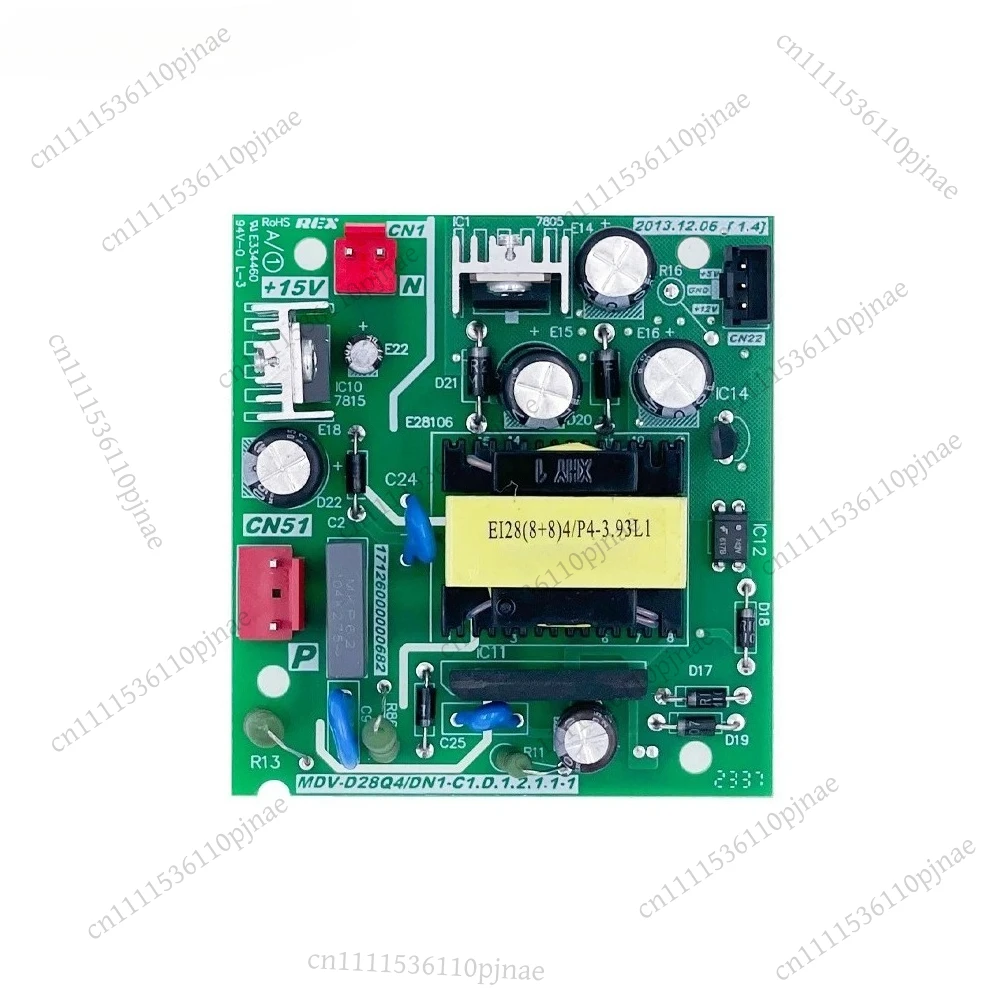 For Midea Central Air Conditioner Control Board MDV-D28Q4/DN1-C1.D.1.2.1.1-1 Circuit PCB 17126000000682 Condioning Parts