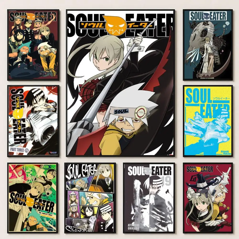 anime Soul Eater Poster HD Poster Warm Home Decoration Suitable for Bedroom and Living Room Gifts Giving