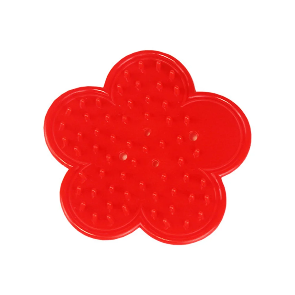 Brandneues Werkzeug zum Entfernen von Graten, 12 x 12 cm, 1 Stück, Zubehör für Floristen, Blumen-Dorn-Stiel, mehrere Farben, weiches Gummi