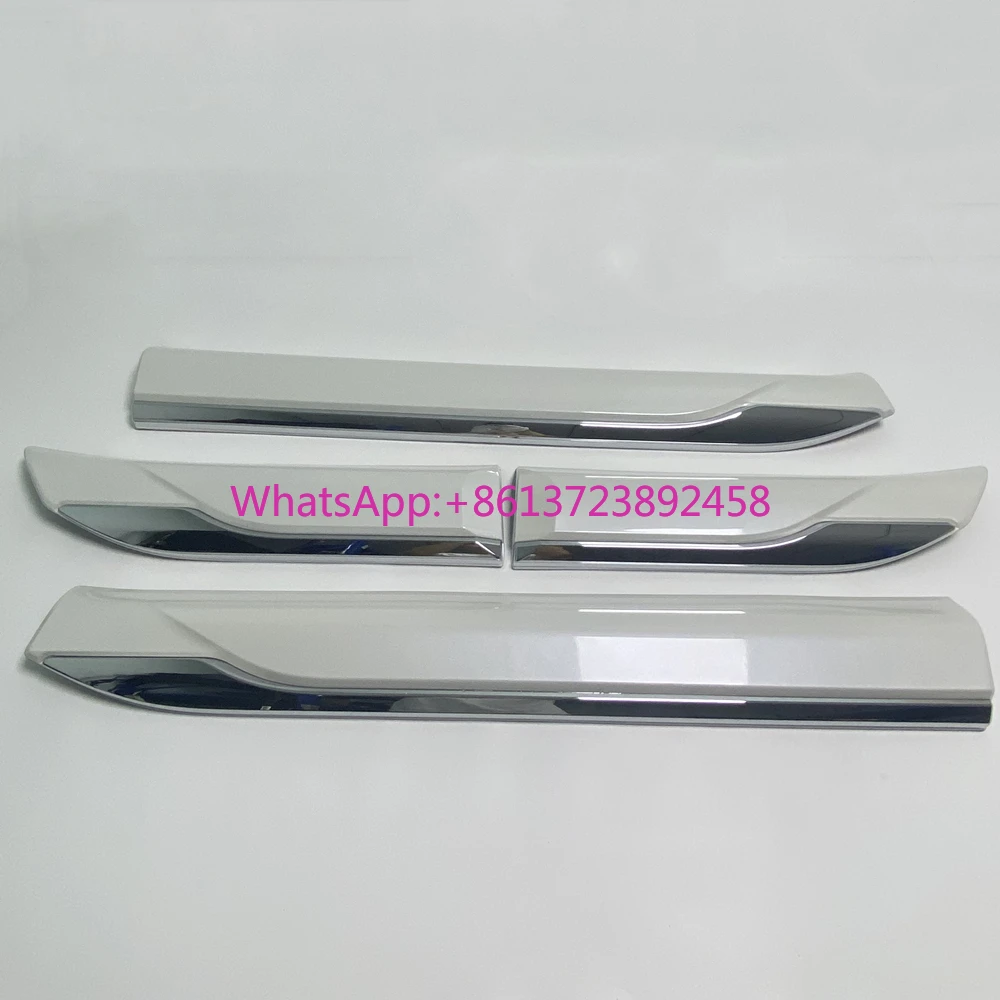 

For TOYOTA Land Cruiser 300 Series LC300 2022 Chrome Side Door Body Molding Cover Trim Strips Protector Exterior Accessories