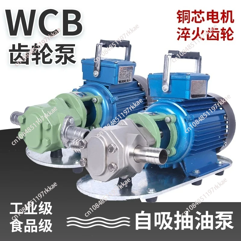 100l/min 1.1Kw 380v 50hz cast iron WCB PorabisTransmit Mine Oil Gear Pump
