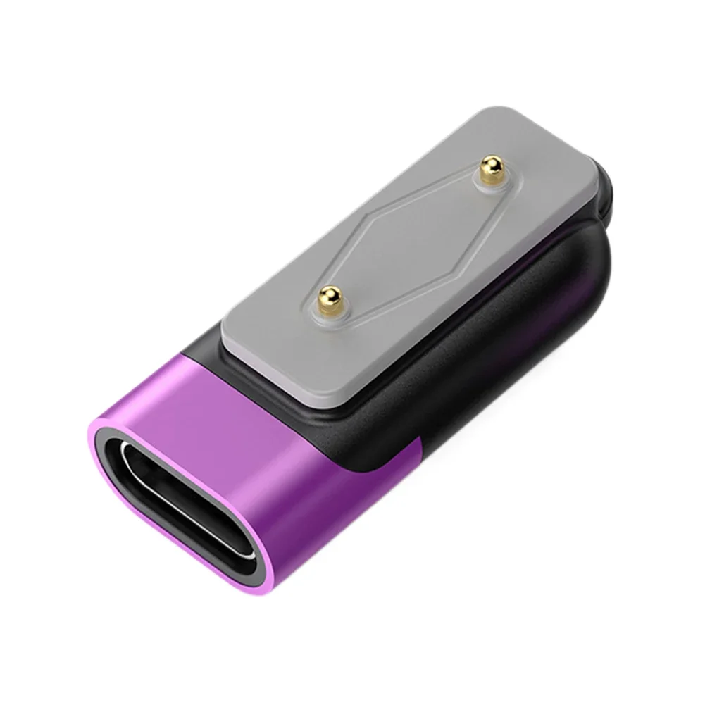 Adaptador de cargador magnético tipo C para Huawei Band 7 8 9/reloj Fit/Honor Band 9 10 Smartwatch USB-C adaptadores de conector de carga