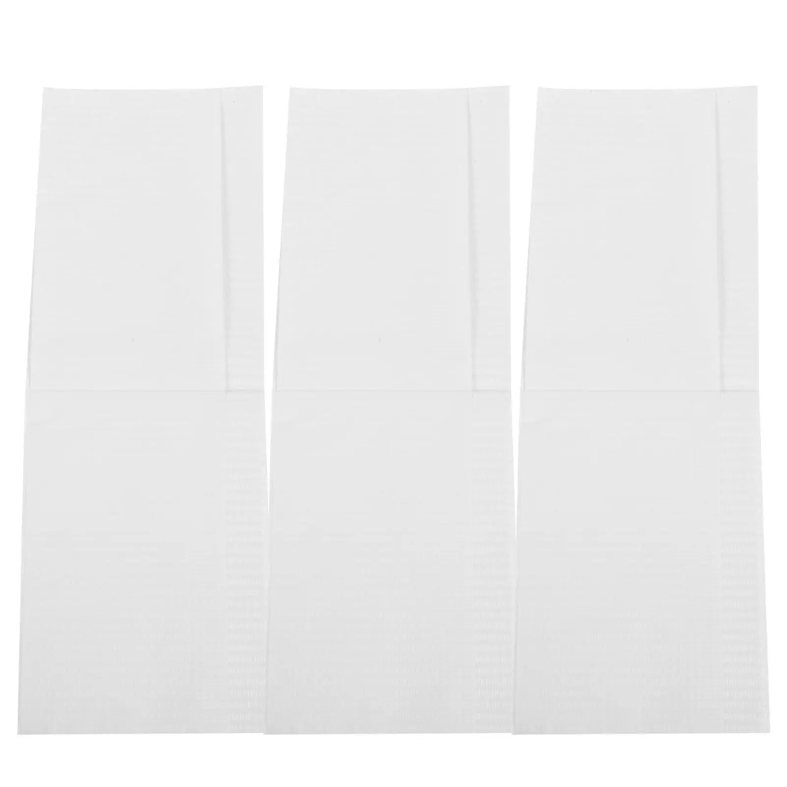 125 個使い捨て歯科耐引裂性軽量 al ケア唾液マットテーブルカバー白使い捨て歯科患者よだれかけ al よだれかけ