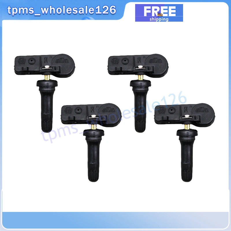 9683420380 TPMS 4PCS Tire Pressure Monitoring System Sensor 433MHZ For Citroen Berlingo C4 Picasso Jumper Peugeot 308 5008 RCZ