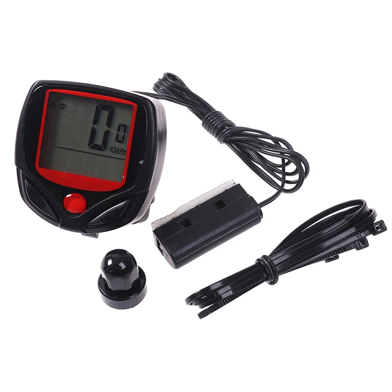 Waterproof Bicycle LCD Digital Display Odometer Speedometer Cycling Stopwatch