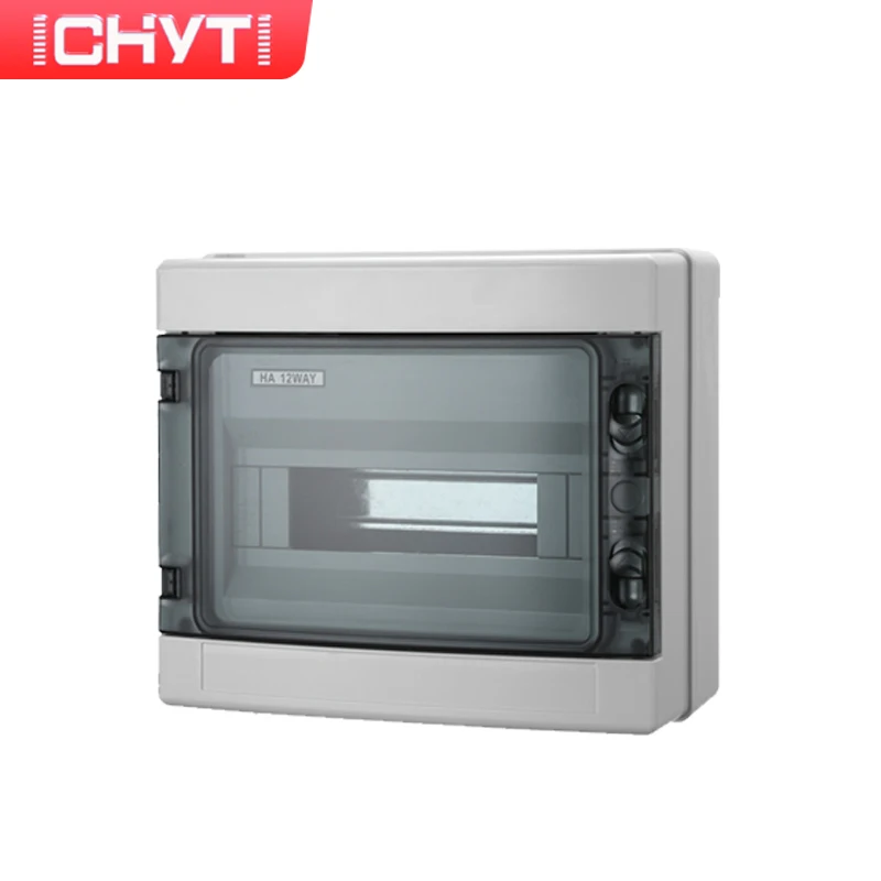 CHYT HA Series Junction Box 4/8/12/18/24 Way PC Plastic Outdoor Electrical IP65 Waterproof Distribution Box