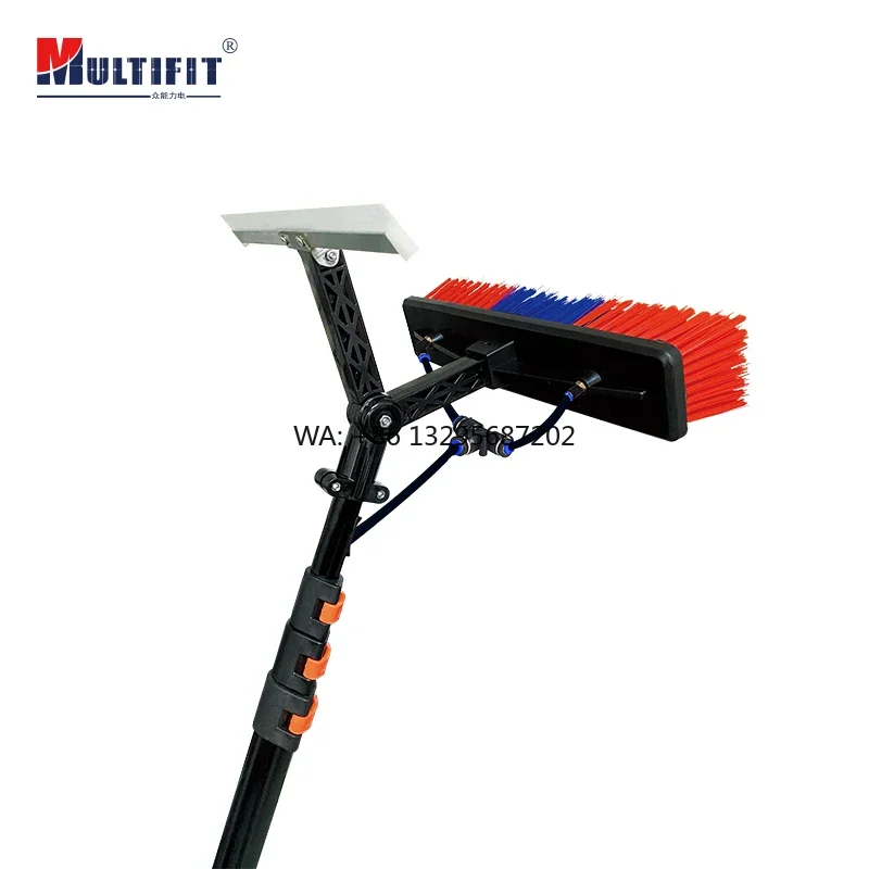 

Ручная щетка Sunshine 10,8 м, 12 м, с телескопическим стержнем из алюминиевого сплава Цена очень хорошая щетка имеет два выхода воды