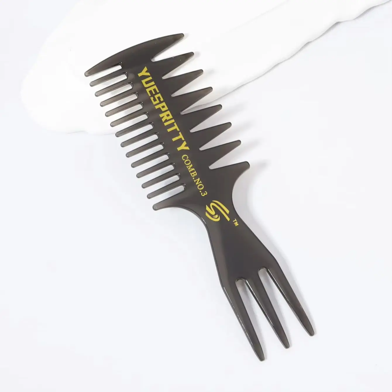 Afroamerikanischer Kamm-Friseurwerkzeuge, professionelle Form- und Nasspickel-Friseurbürstenwerkzeuge, speziell für Echthaarperücken