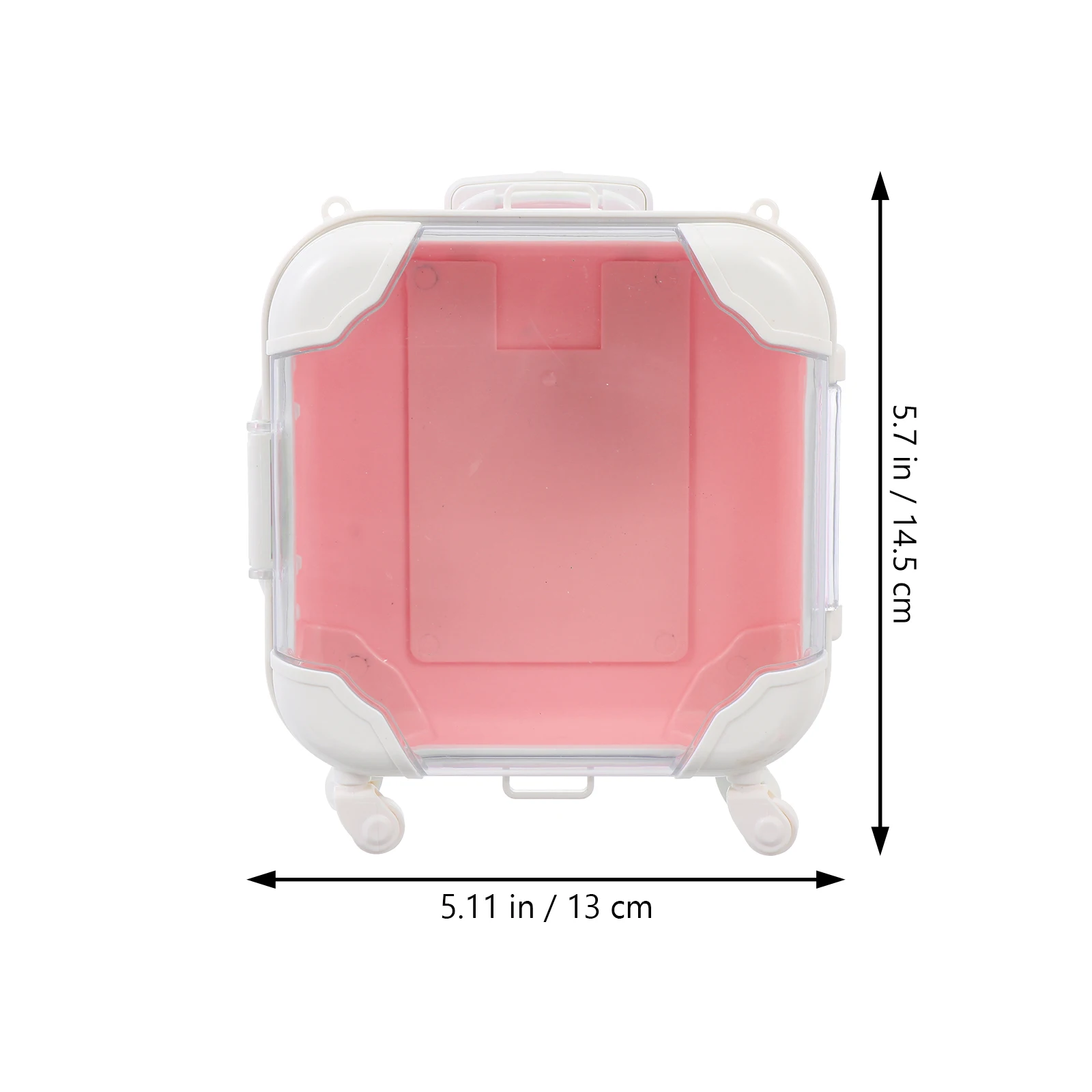 Caixa de armazenamento de cílios postiços, leve, durável, material premium, acessórios de maquiagem para viagem, recipiente de plástico para cílios