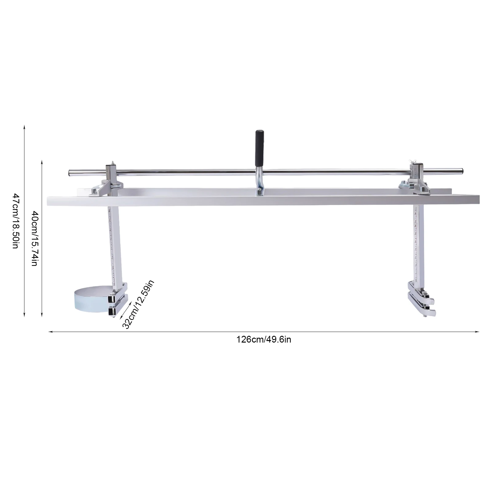 Tragbare 48-Zoll-Kettensägenmühle mit Holzführungsschiene für effizientes Holzschneiden – Detail 2