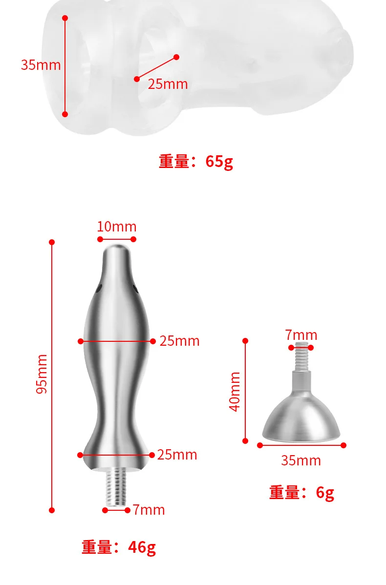 SM Soft Cock Cage Anal Enema Cleanser Urinal Anal Flushing Anal Dilator Enema Alternative Stimulate Erotic Sex Toy for Women Men