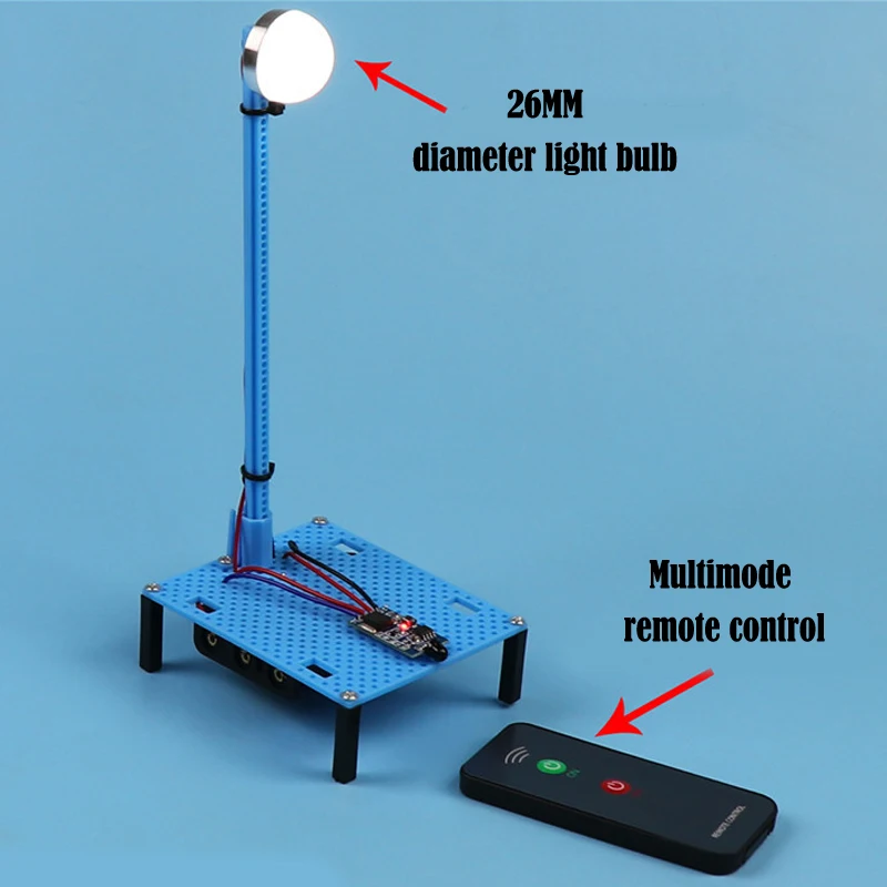 Fysica Experiment Stamtechnologie Gadget Tafellamp Kids Science Speelgoed Infrarood Afstandsbediening Bureaulamp Speelgoed Voor Kinderen