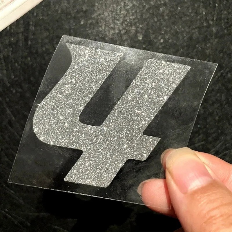 

Shining Stickers 0-9 Digital Motorcycle Racing Digital Helmet Stickers DIY Refitting Competition Stickers Automobi Decal