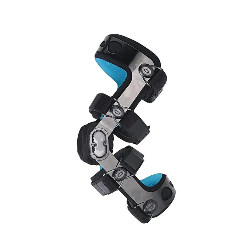 TJ-KM039 OEM OA Unloader Knee Brace with Shock Absorbers Adjustable Rom Hinged Knee Brace For Arthritis Osteoarthritis