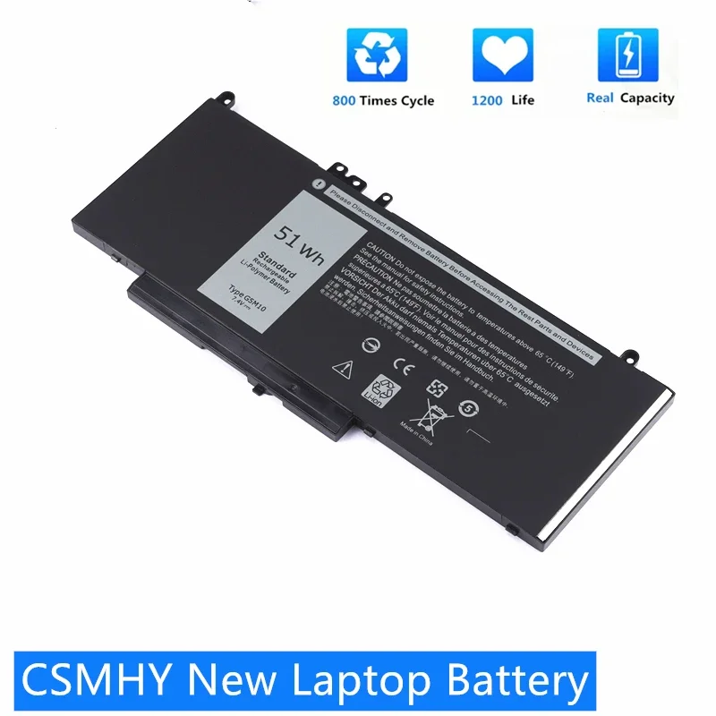 CSMHY New G5M10 Laptop Battery For DELL Latitude E5250 E5450 E5550 Dell Latitude 14 E5450 Latitude 15 E5550 8V5GX R9XM9 WYJC2