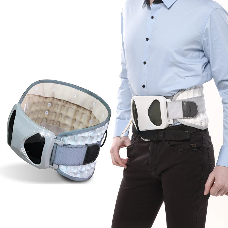 

Label Waist Trimmer Belt Inflatable Back Support Belt