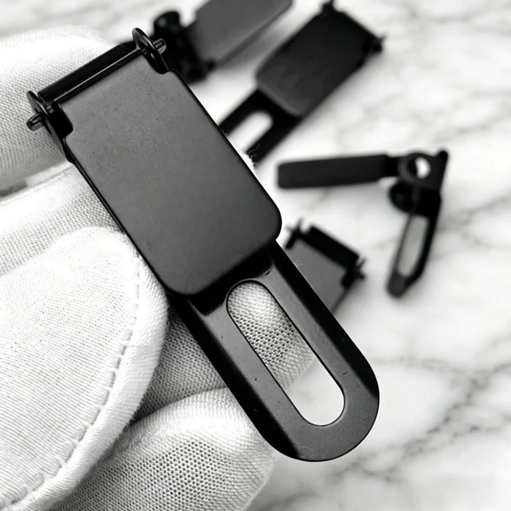 Steel Waist Clip and Strap Ring Set – Essential DIY Elements for Kydex Sheath and Holster Fabrication