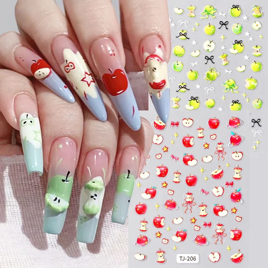 2 Pcs 5D Embossed R…