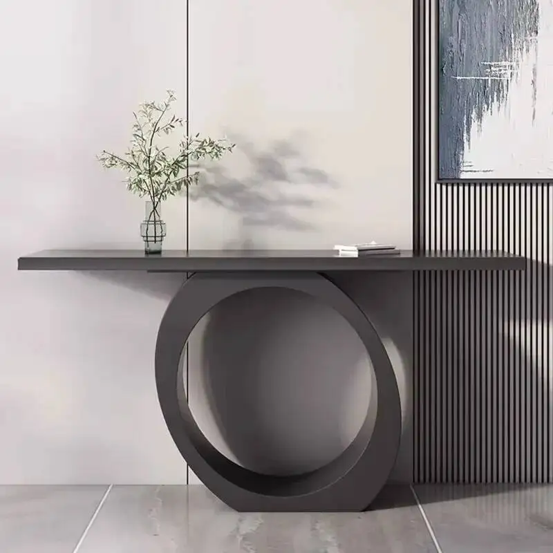 

Table Luxury Modern Midcentry Console Metal Hallway Nordic Console Table Entrance Lobby Woonkamer Tafel Living Room Furniture