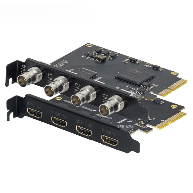4 Channel HDMI PCIe x4 Capture Card 1080P60 HD Video Acquisition  Multi-Platform Support YouTube Support OBS UC3540H UC3540S