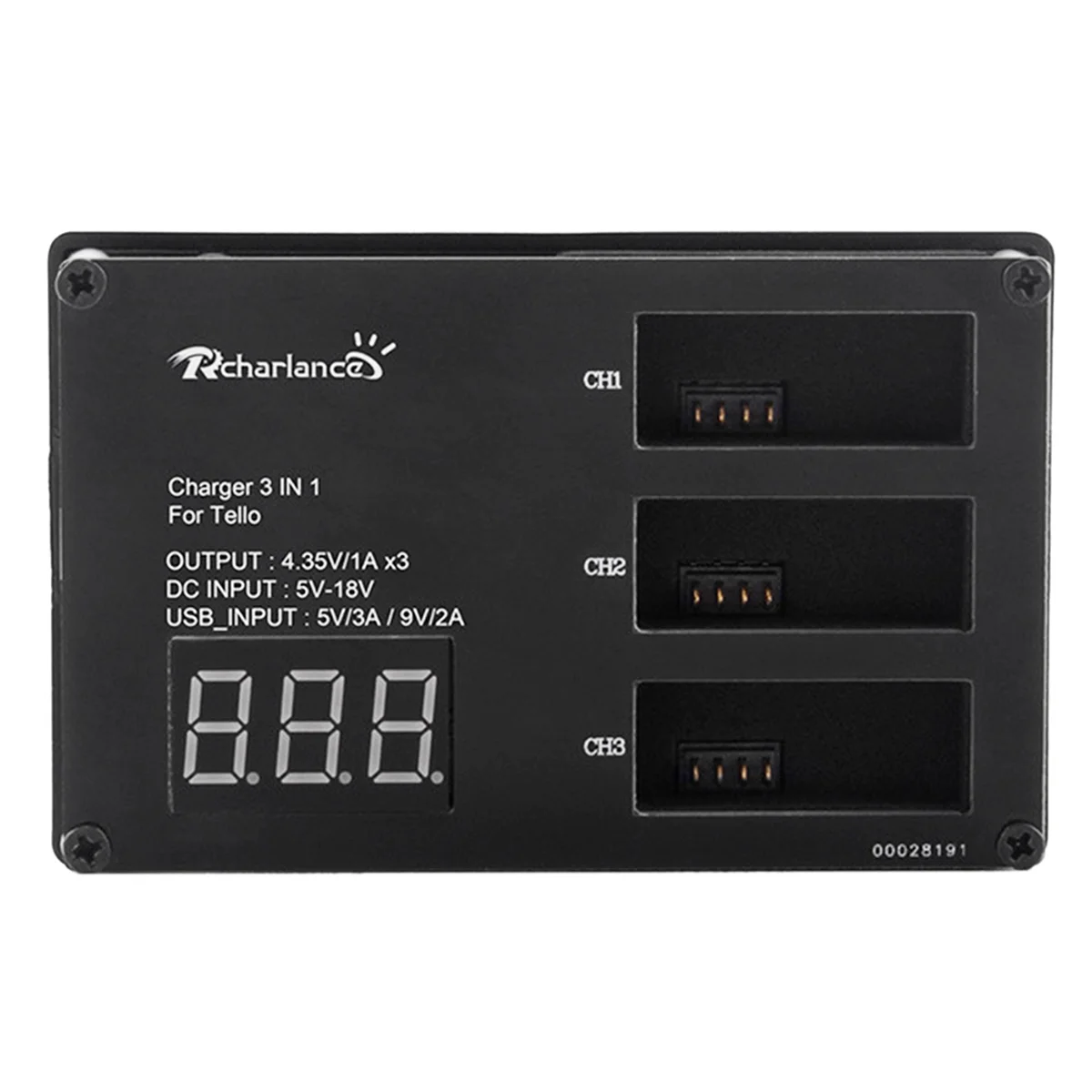 

ABJG-For Drone Fast Charging Hub 3 Lipo Battery Intelligent Flight Batteries Charger for