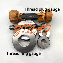 Thread Plug Gauge/Ring gauge 2B/2A UNC UNF Thread gauge Through-stop gauge 1/4 3/8-16 7/16 1/2 3/4 5/8 Pitch Thread Test Tool