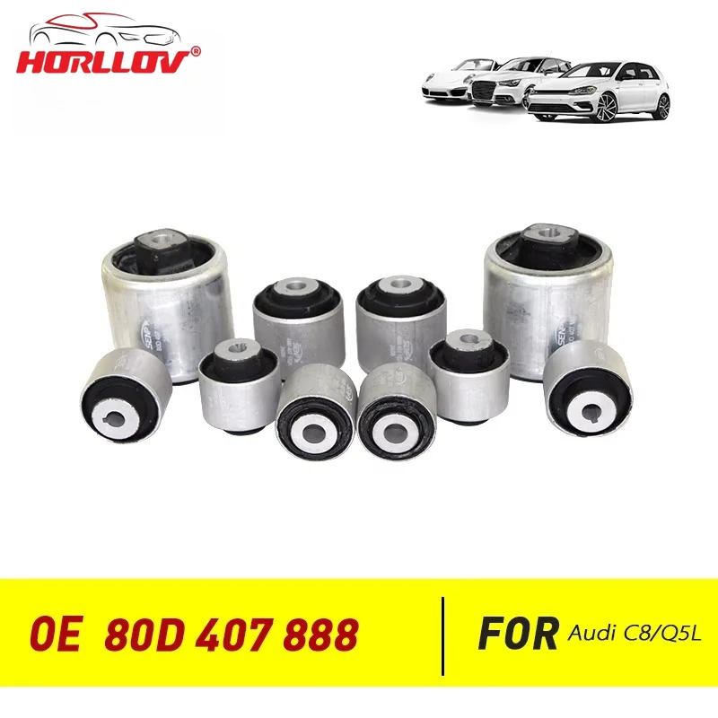Bushing Lengan Kontrol untuk Audi C8/Q5L Berkualitas Tinggi BARU Bushing Suspensi/10 Buah/set 80D407888