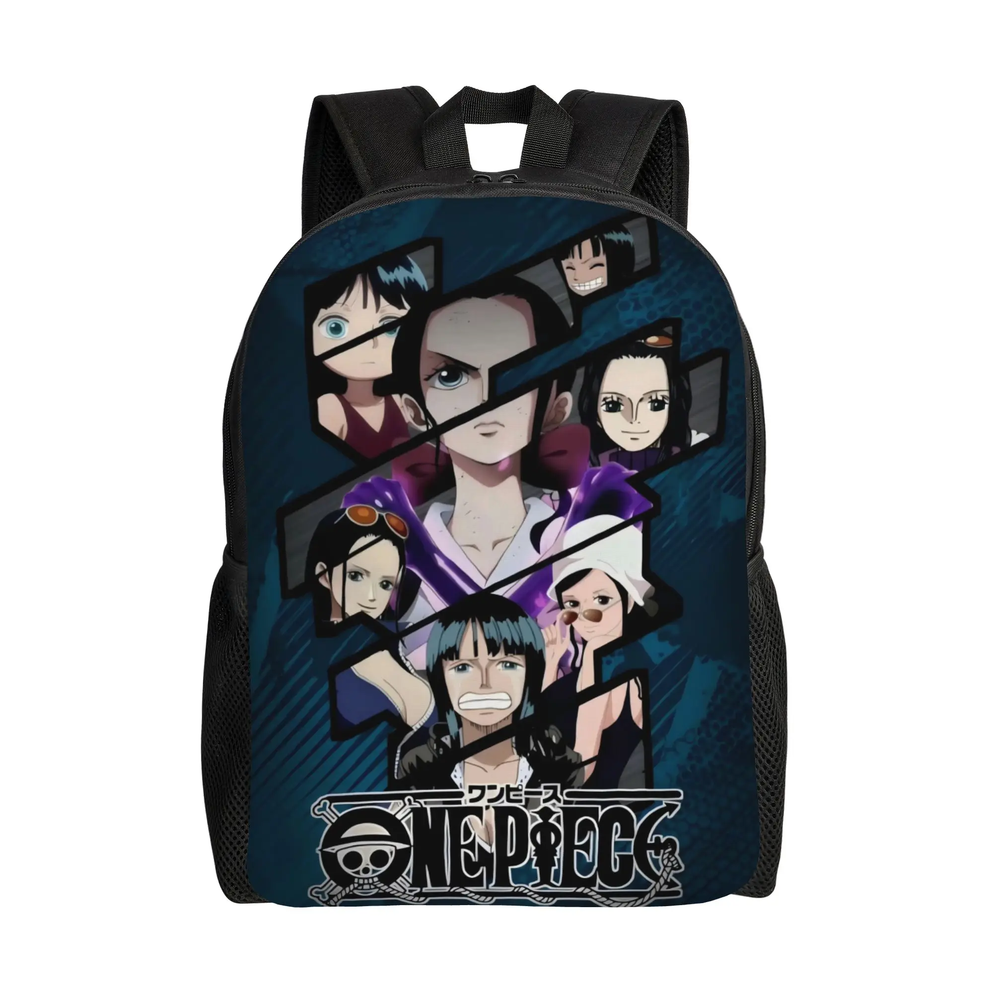 

Back to school season Lightweight Nico Robin Rucksack One Piece Male Lady Daypack Backpack