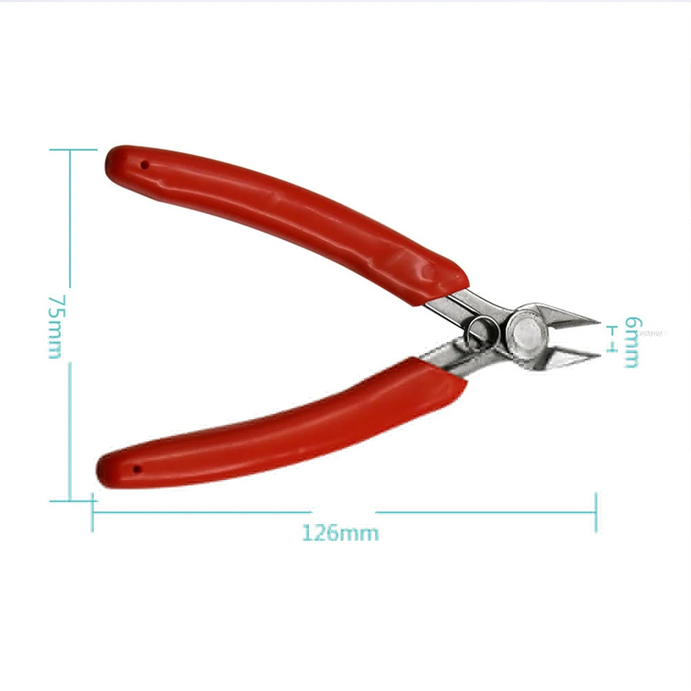 

Stainless Steel Wire Cutters Mini Pliers for DIY Jewelry Making Tools Strong Solid Non Slip Handle Bead Smith Craft Hand Tools